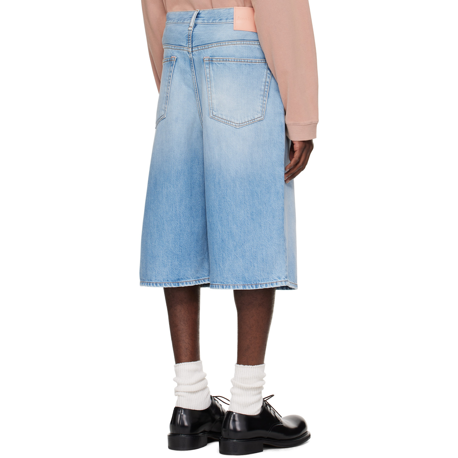  Acne Studios Blue Loose-fit Denim Shorts 