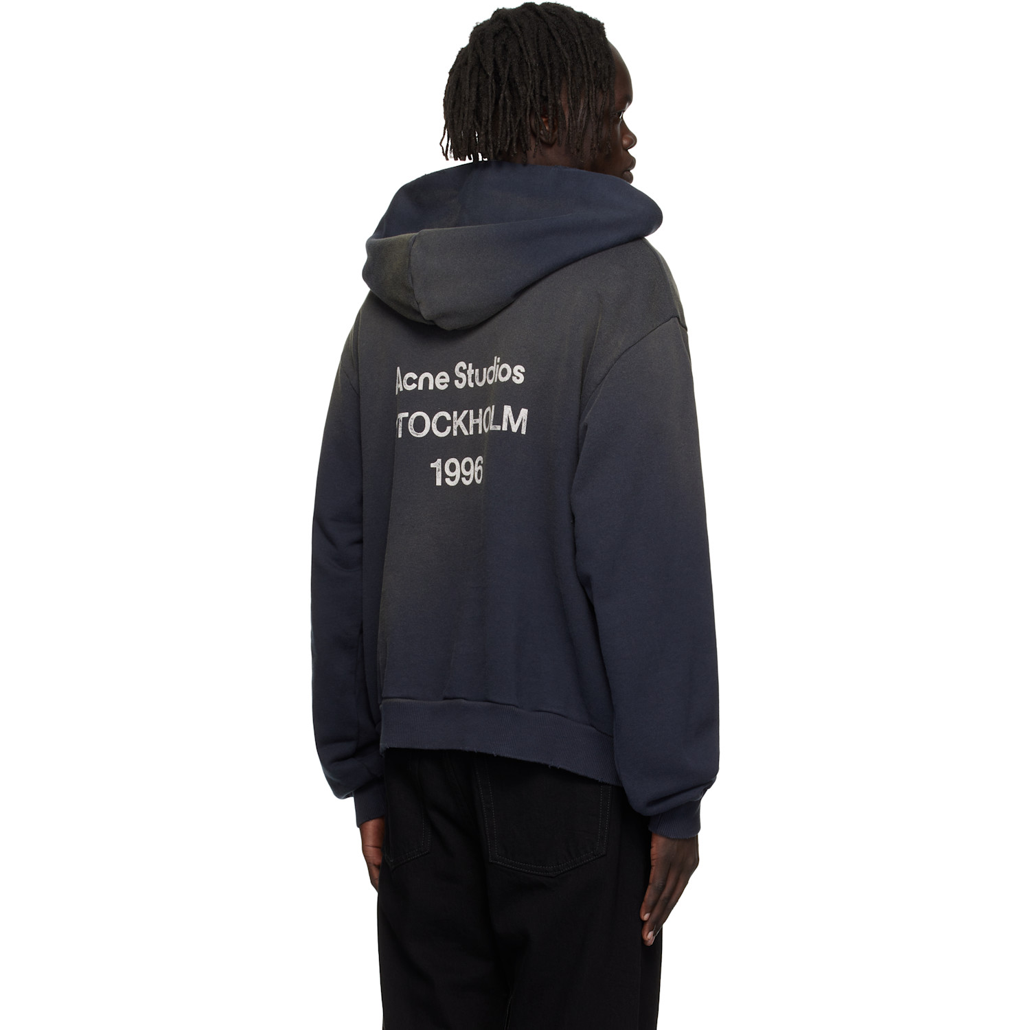  Acne Studios Black Logo Hoodie 