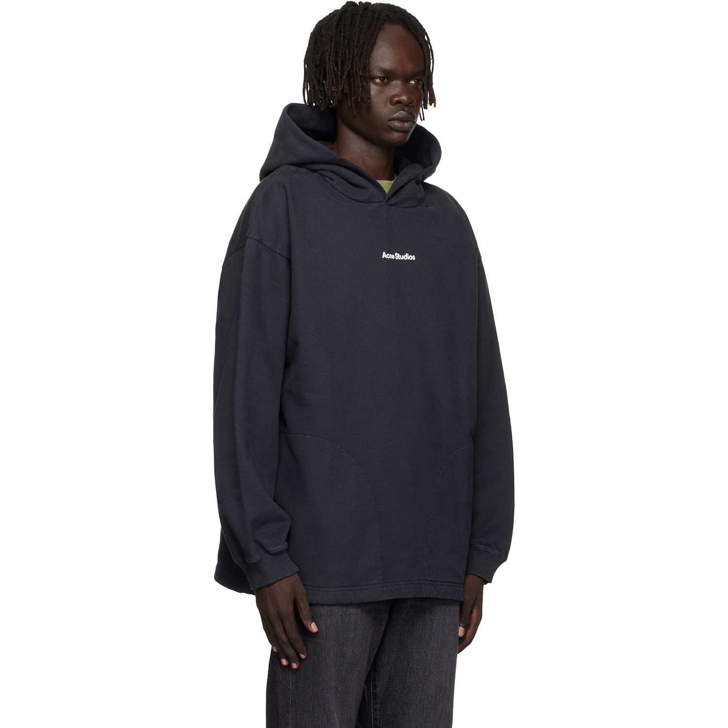  Acne Studios Black Stamp Hoodie 