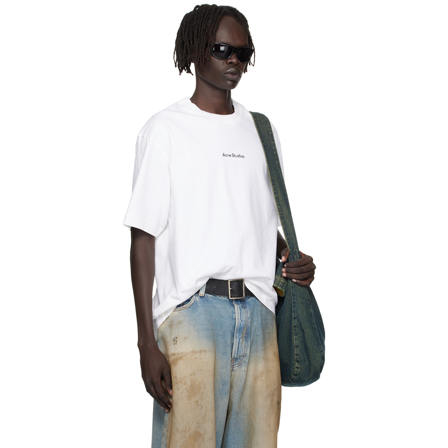  Acne Studios White Stamp Logo T-shirt 