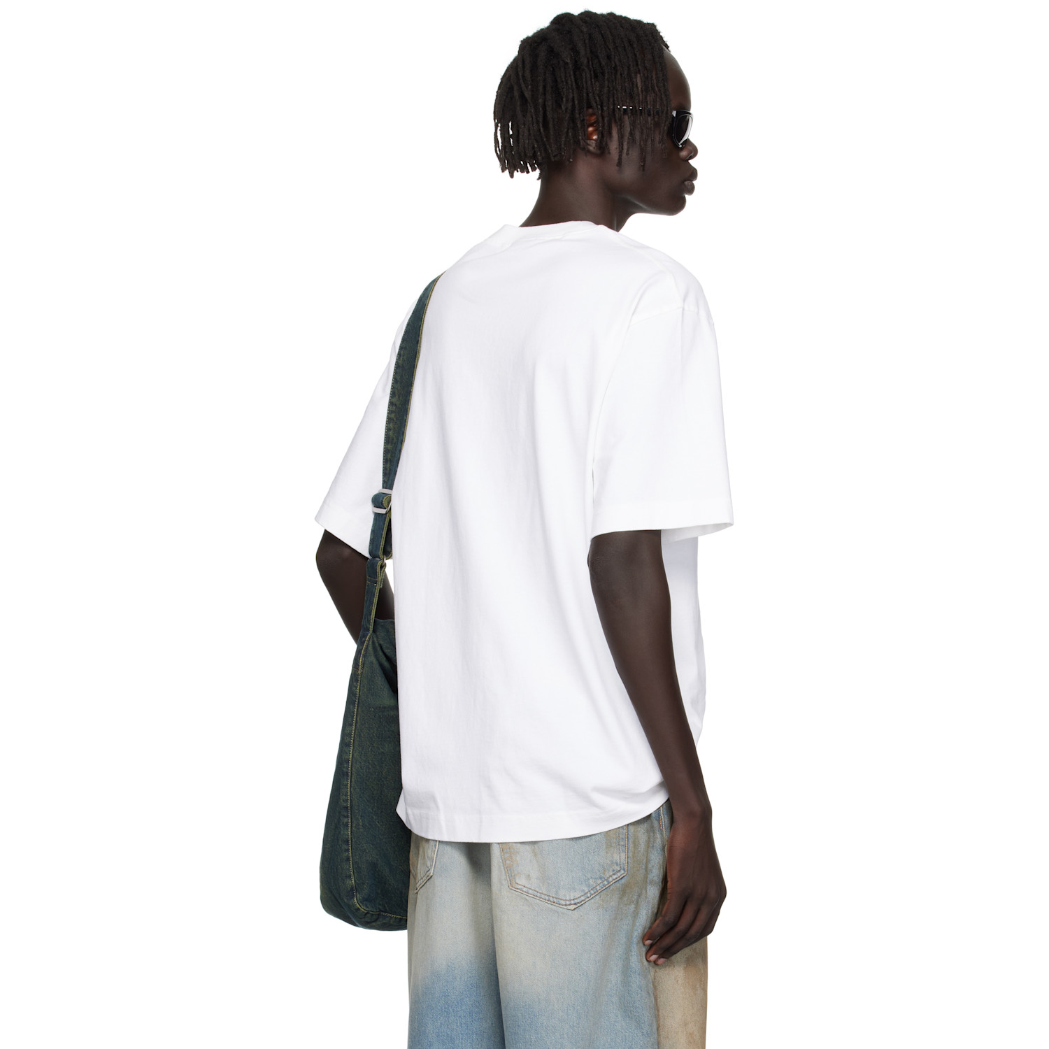  Acne Studios White Stamp Logo T-shirt 