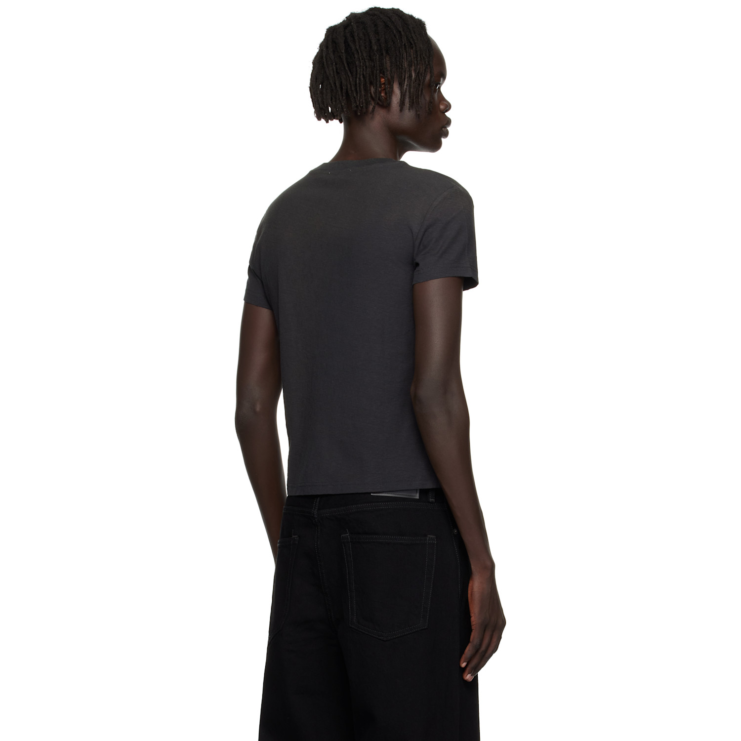  Acne Studios Black Logo T-shirt 