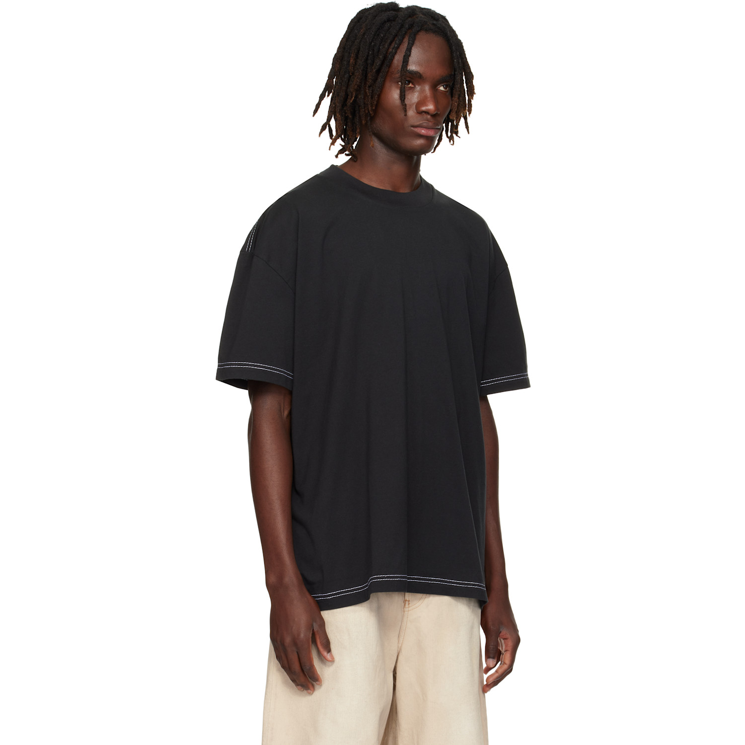  Acne Studios Black Logo T-shirt 