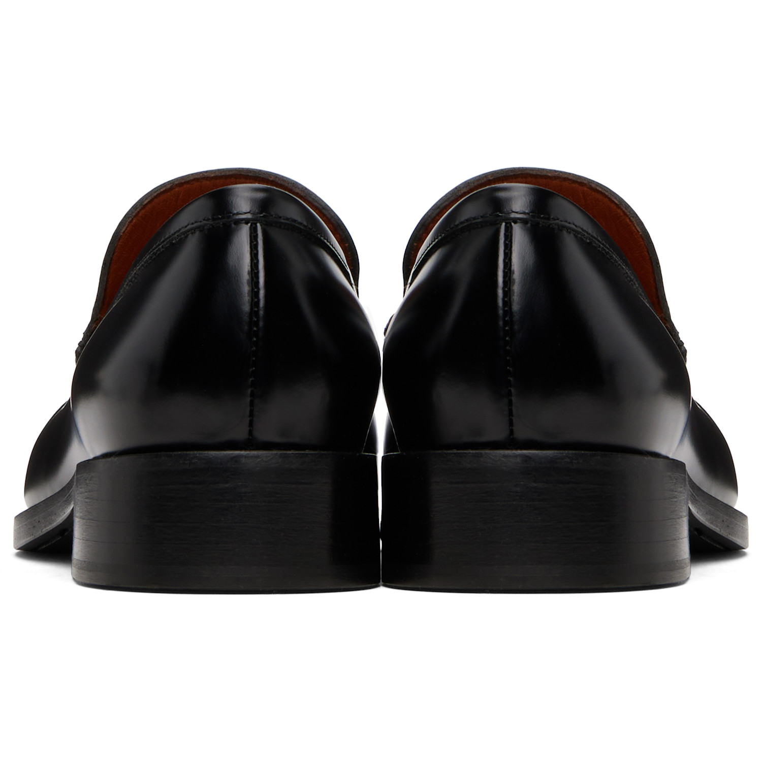  Acne Studios Black Leather Loafers 