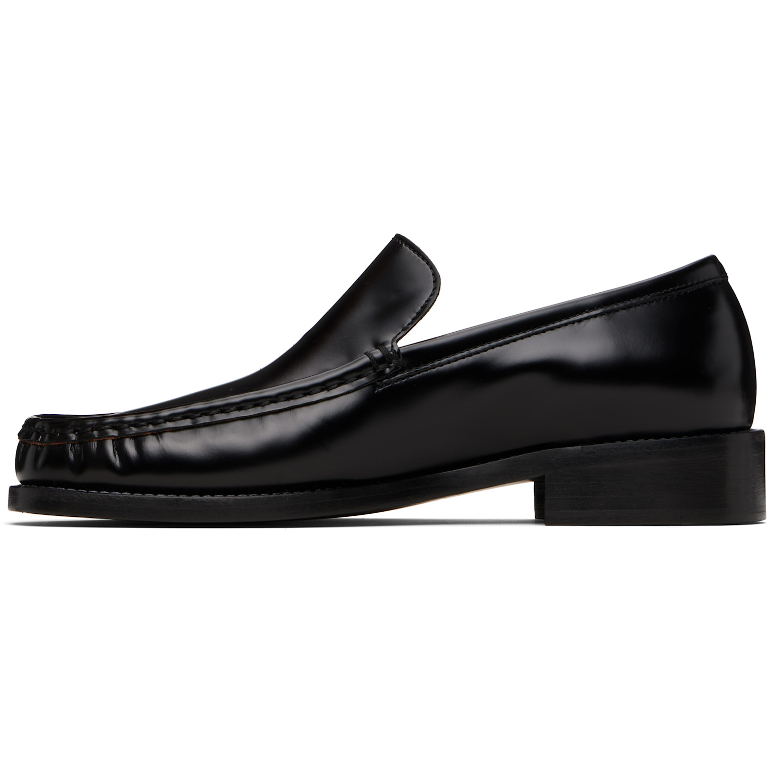  Acne Studios Black Leather Loafers 