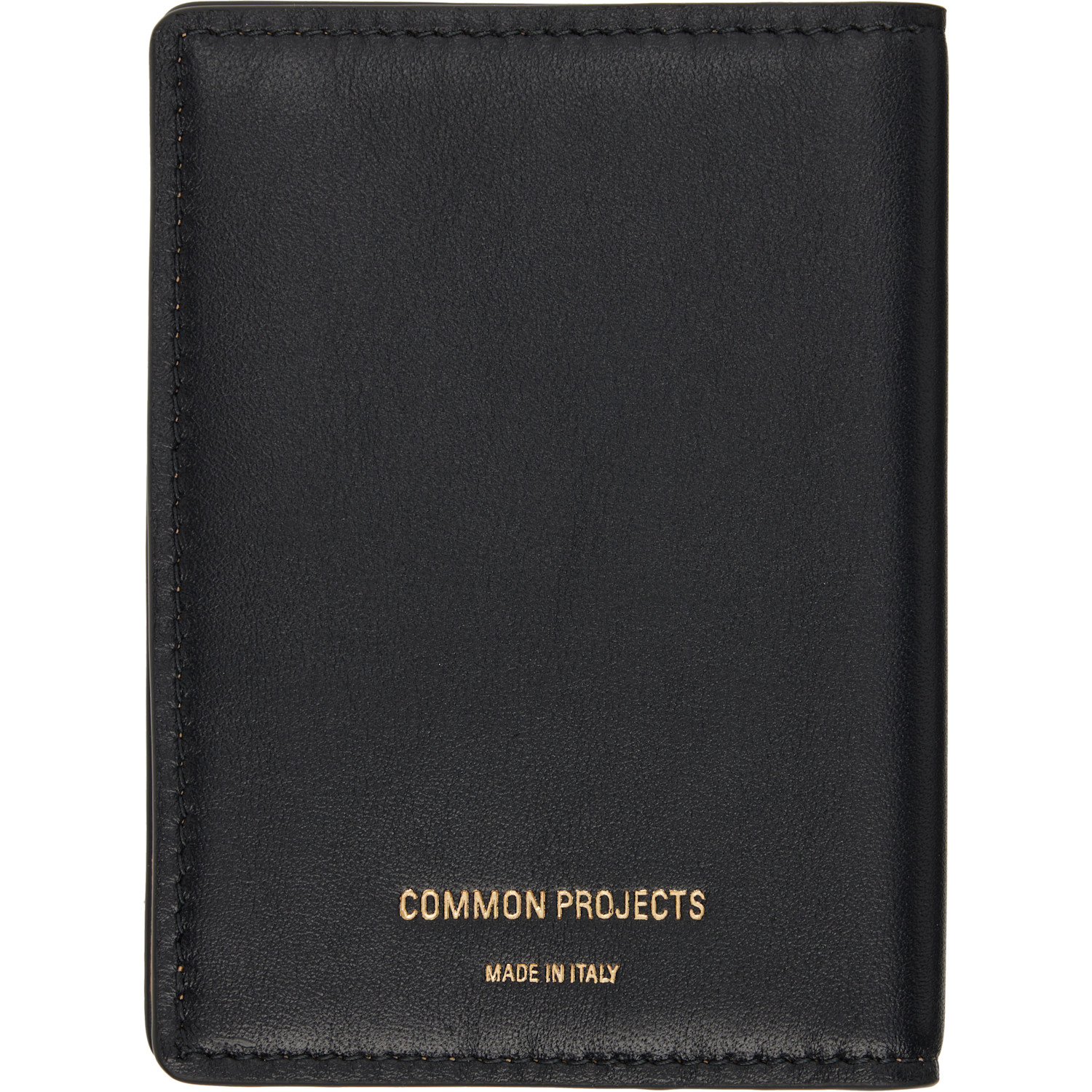  Common Projects Black Leather Card Holder 