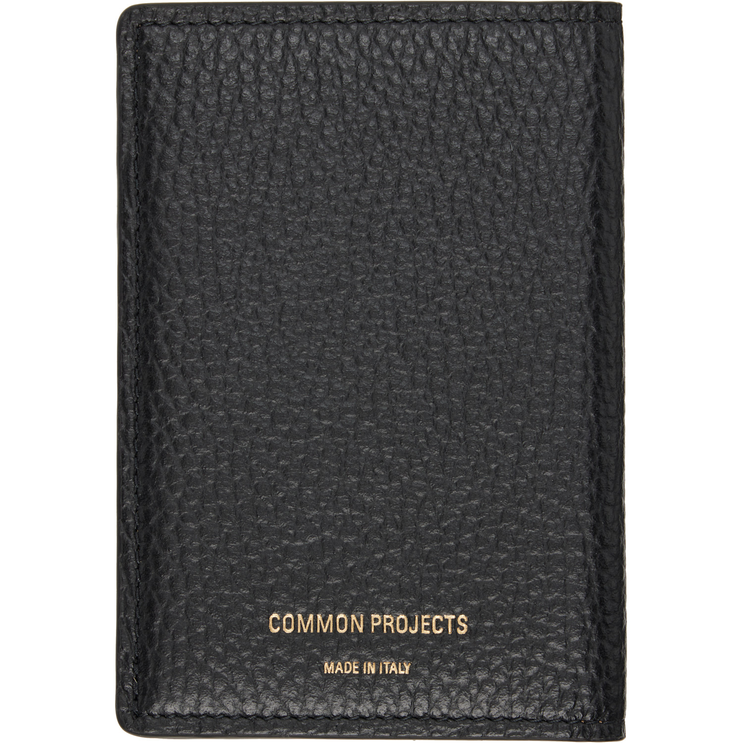  Common Projects Black Folio Wallet 