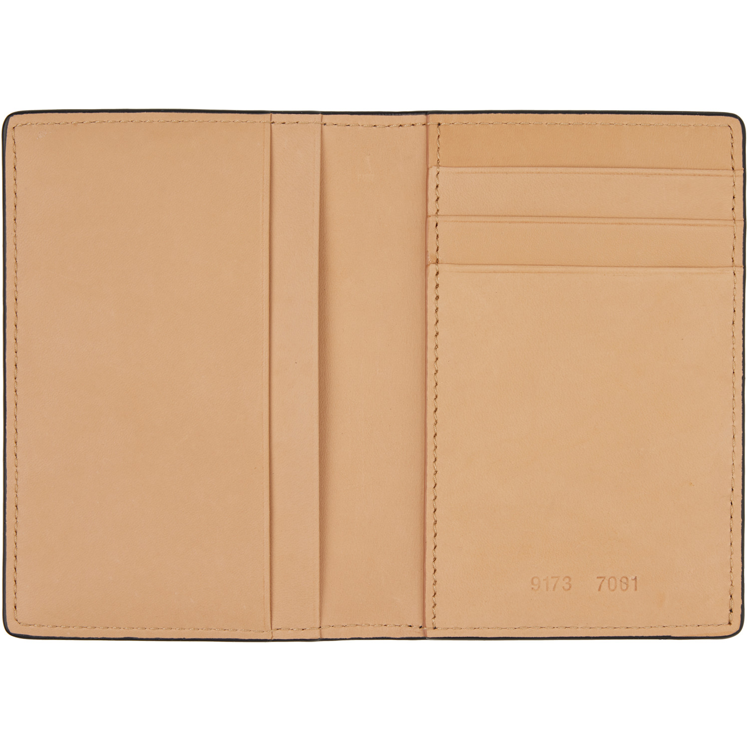  Common Projects Black Folio Wallet 