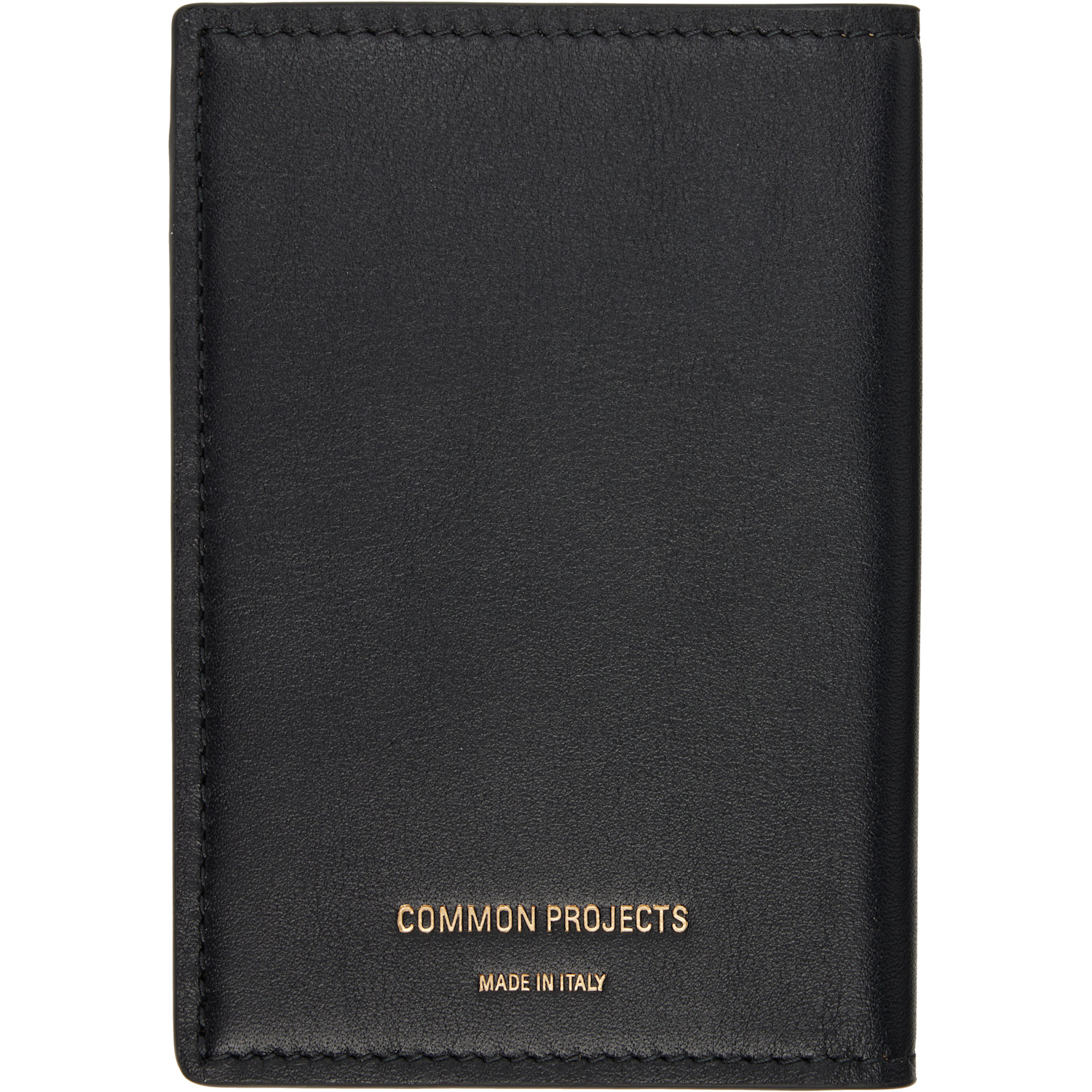  Common Projects Black Folio Wallet 