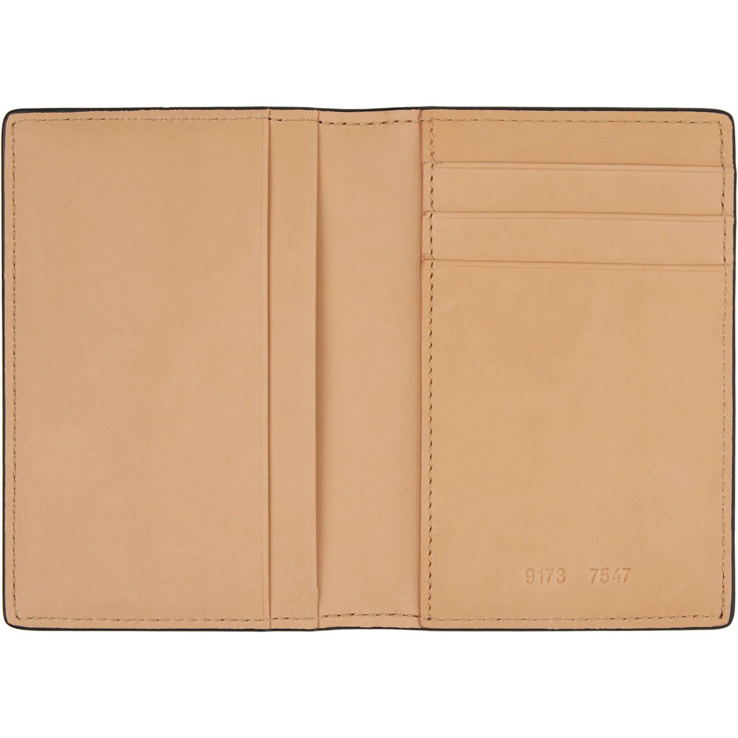  Common Projects Black Folio Wallet 