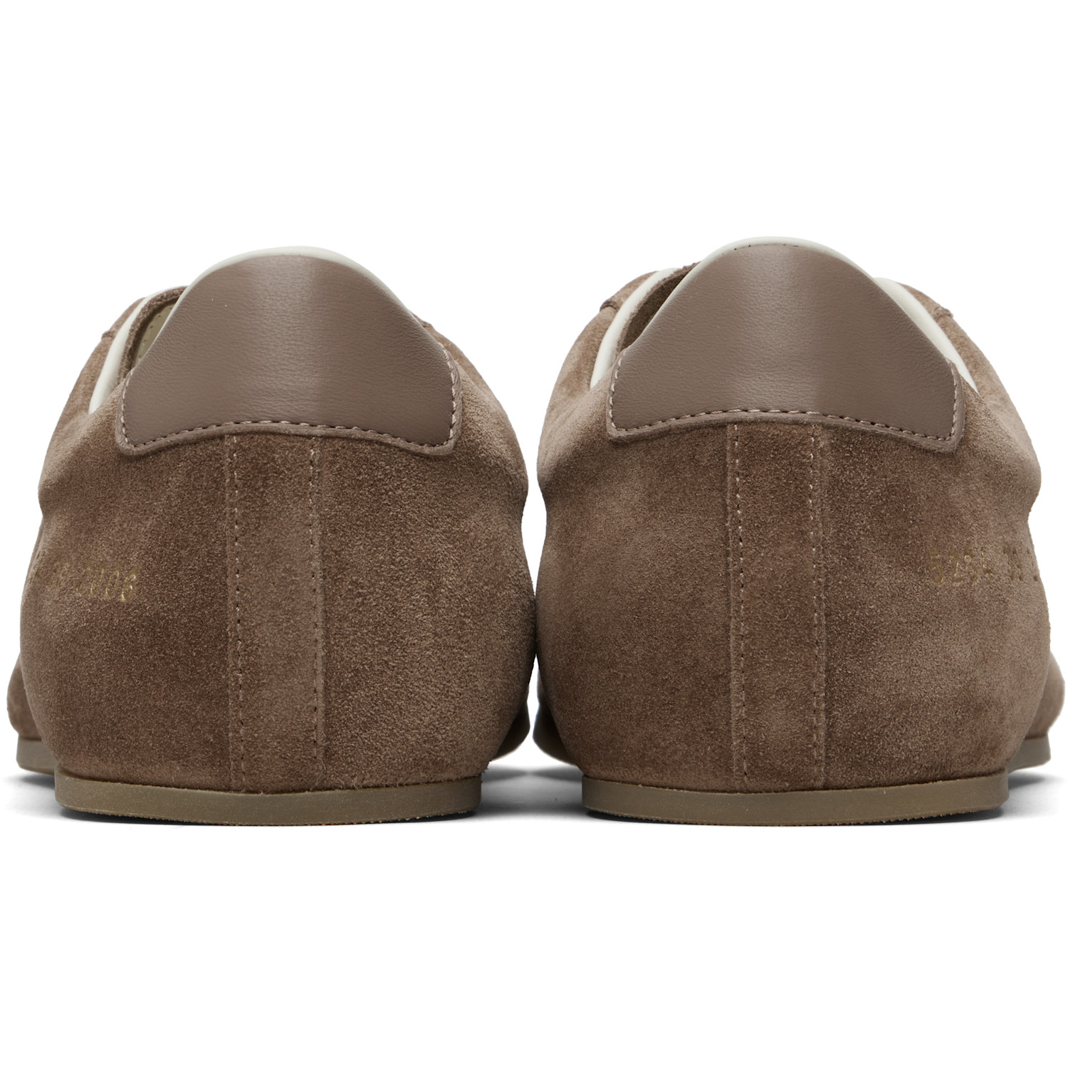  Common Projects Taupe Driving Sneakers 