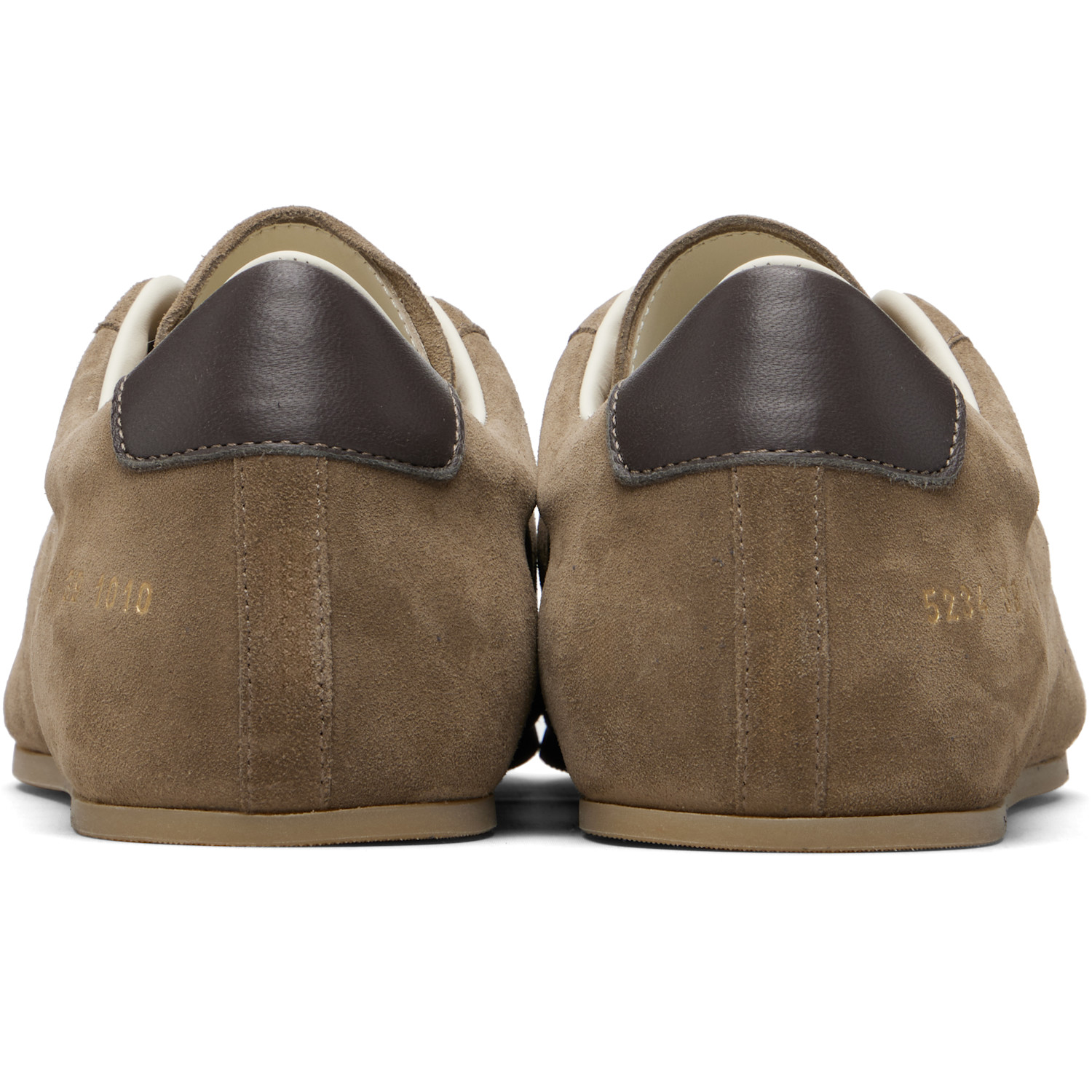  Common Projects Taupe Driving Sneakers 