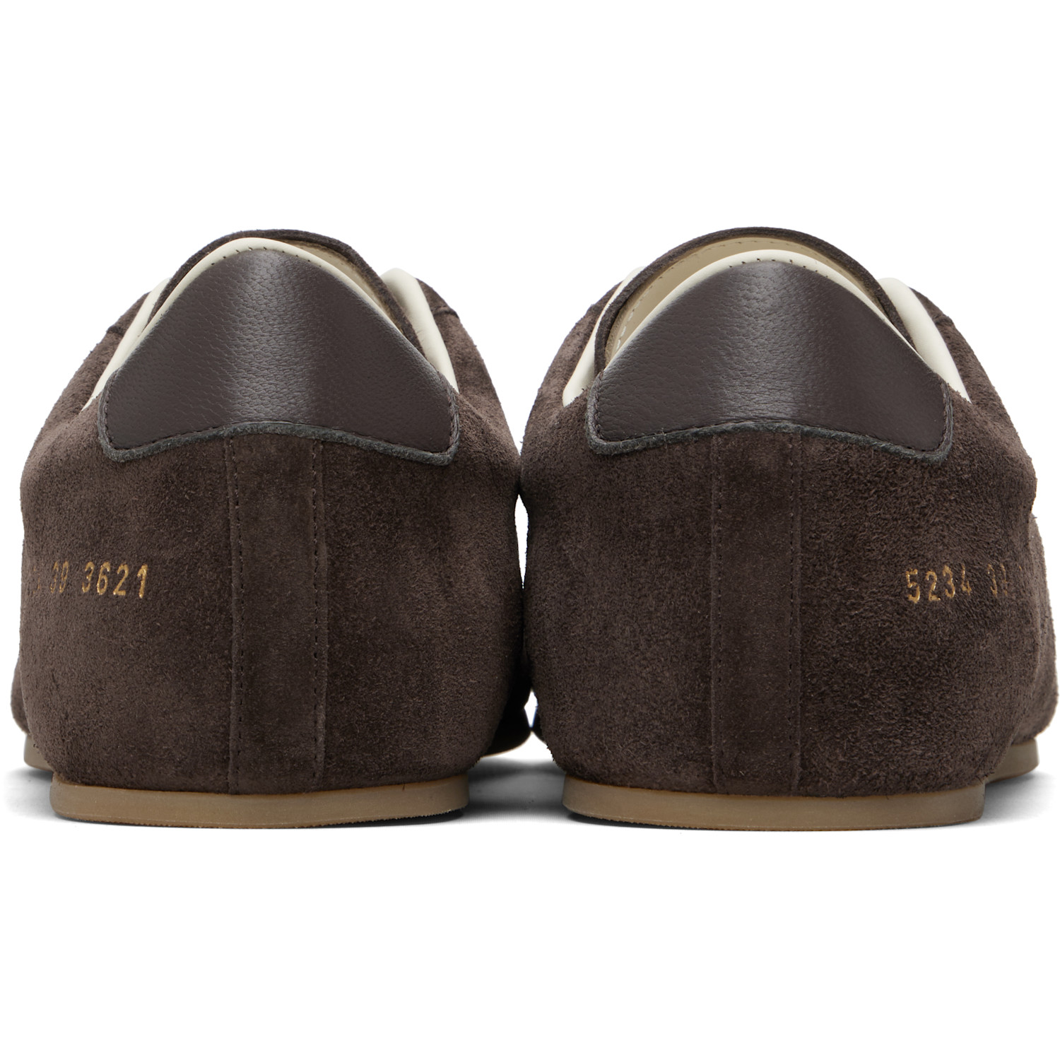  Common Projects Brown Driving Sneakers 