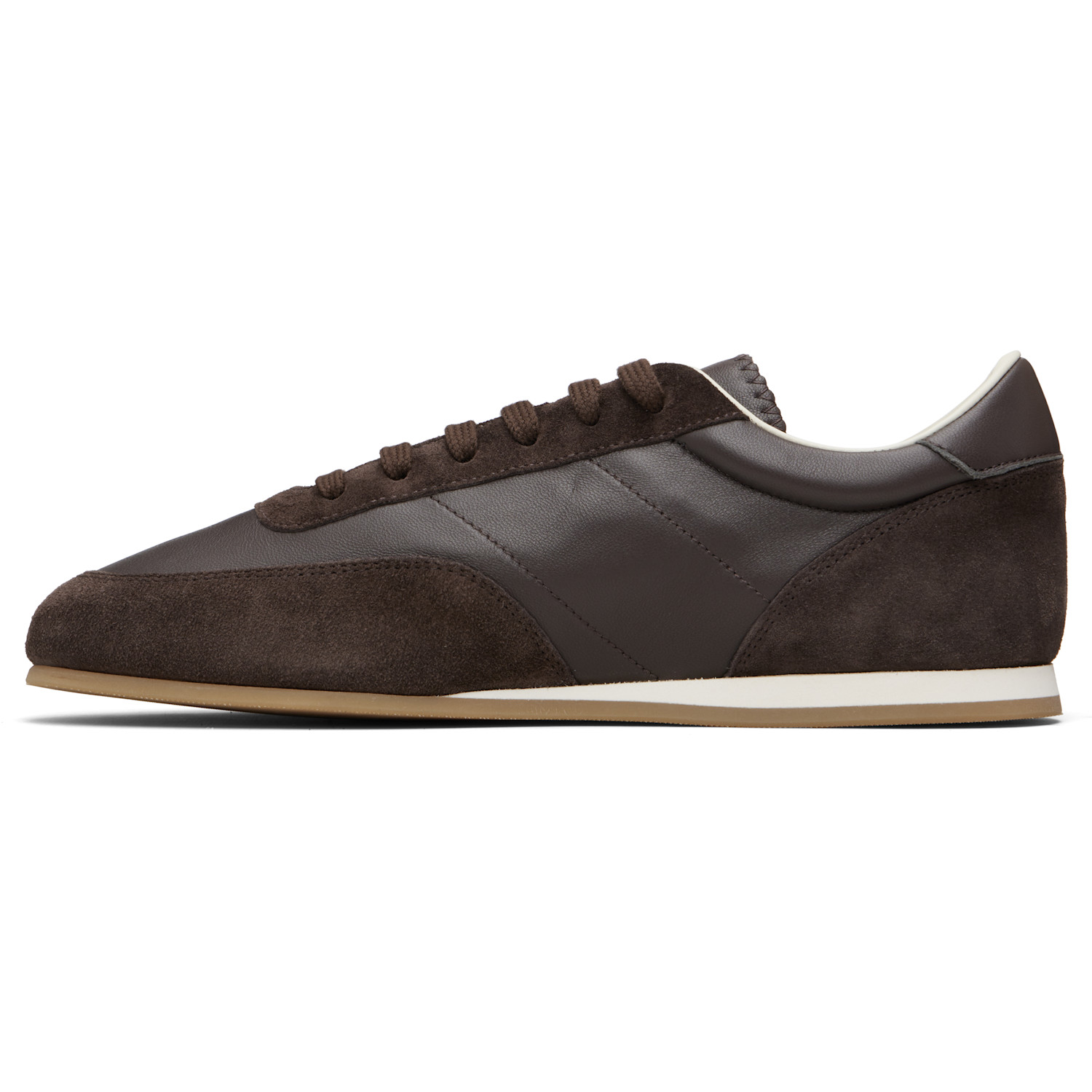  Common Projects Brown Minimal Runner Sneakers 