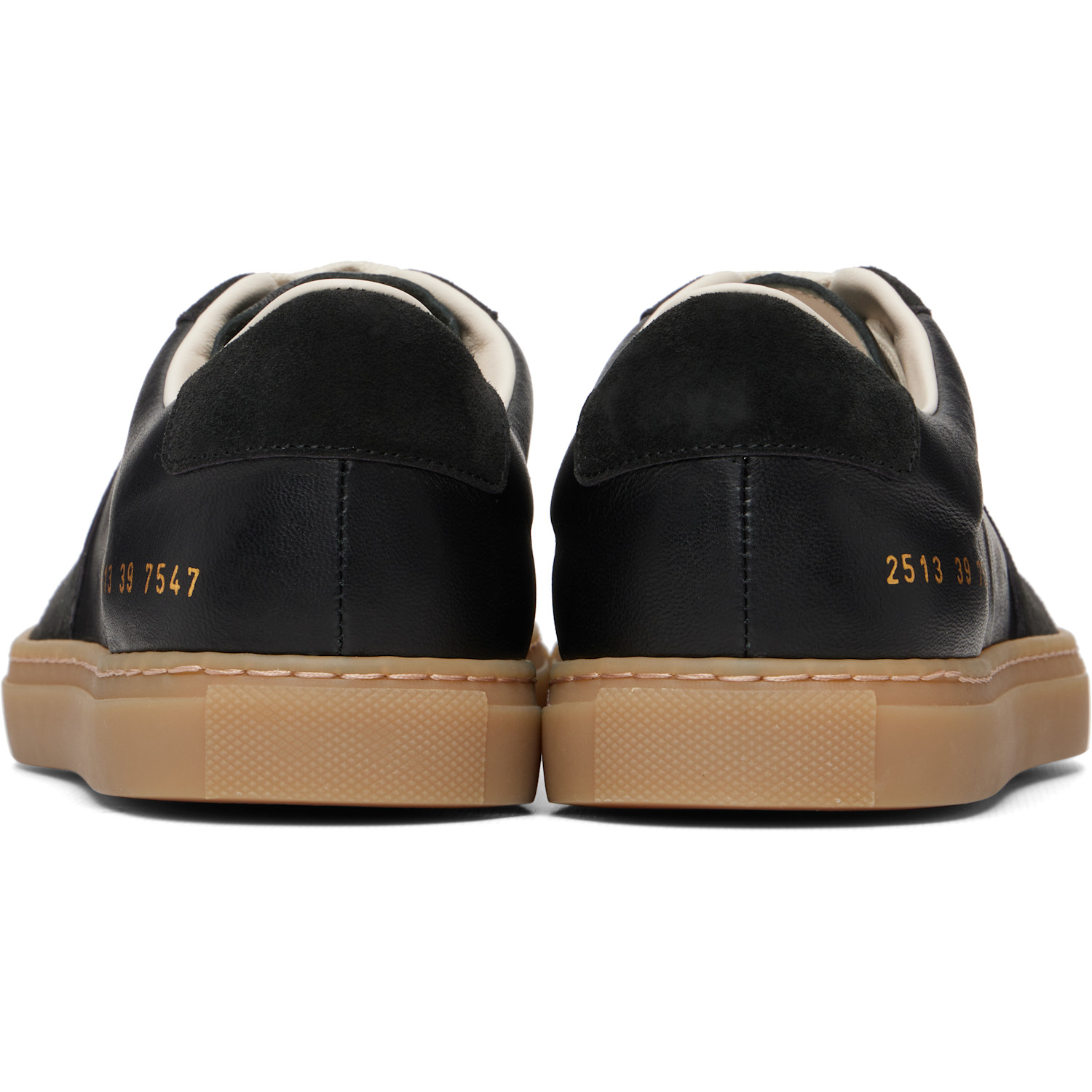  Common Projects Black Bball Slim Sneakers 