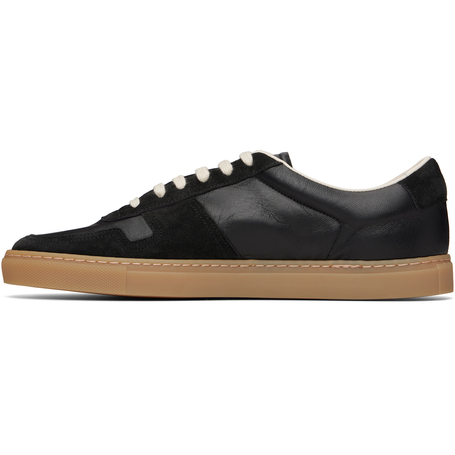  Common Projects Black Bball Slim Sneakers 