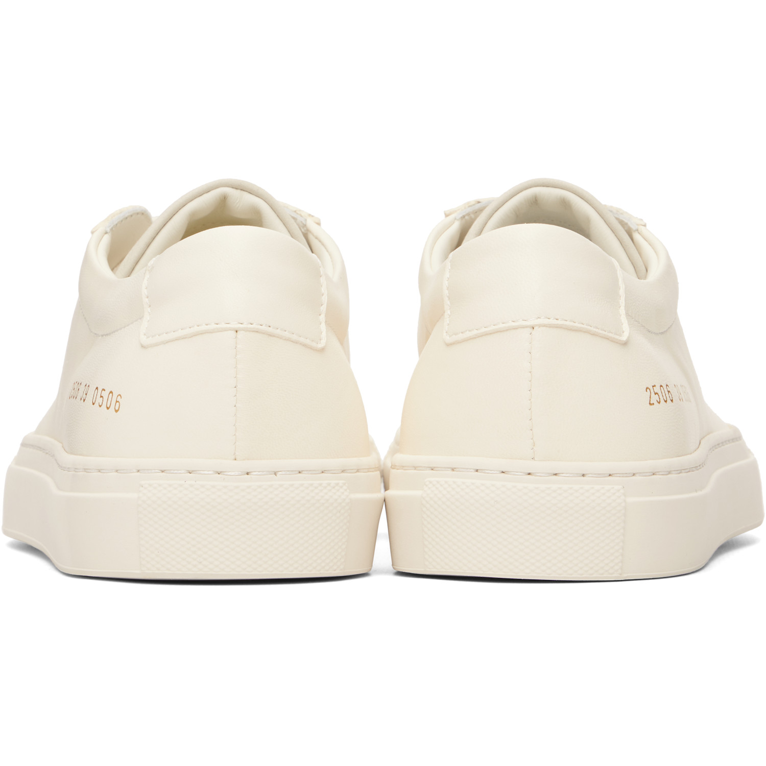 Common Projects White Achilles Premium Sneakers 
