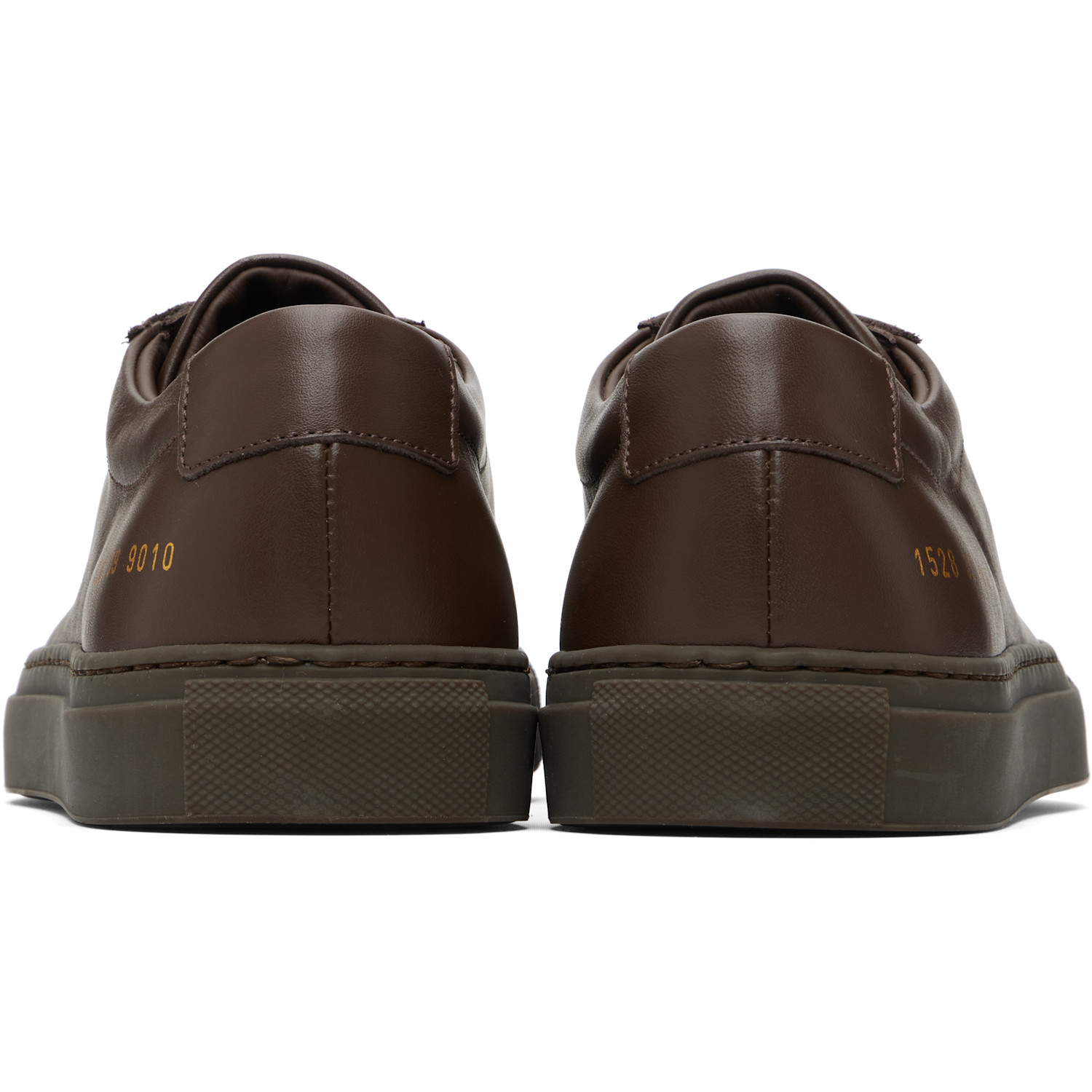  Common Projects Brown Original Achilles Low Sneakers 