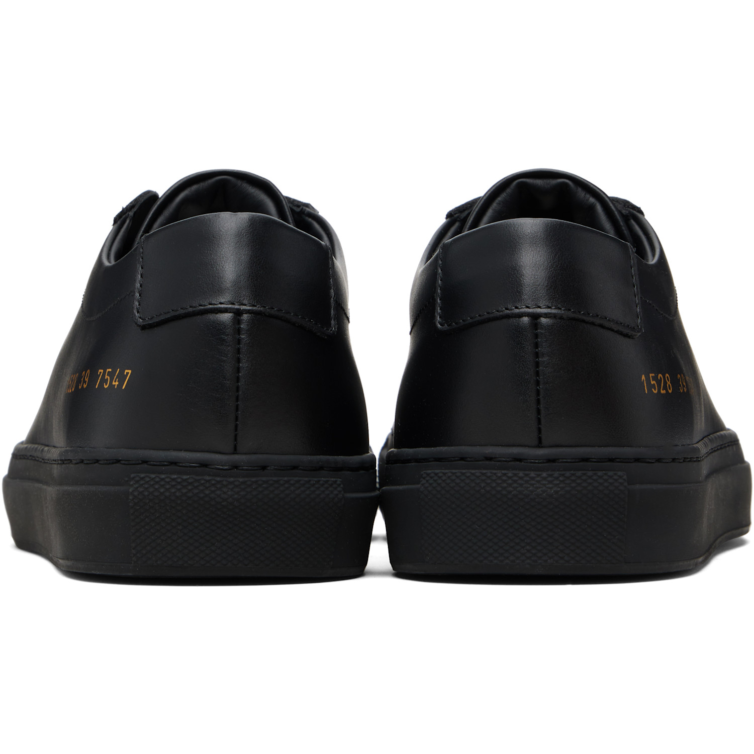  Common Projects Black Original Achilles Low Sneakers 