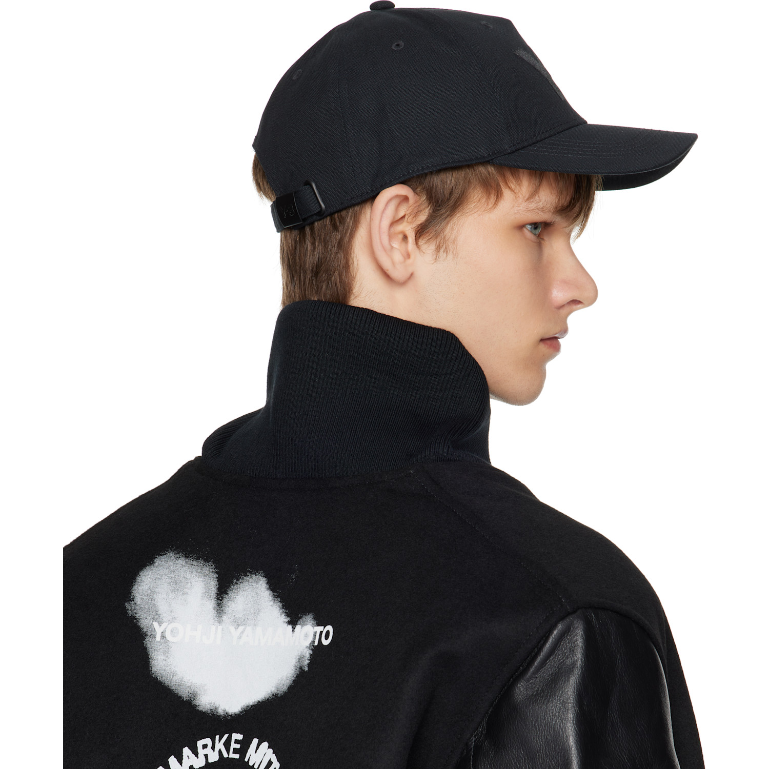  Y-3 Black Classic Logo Cap 