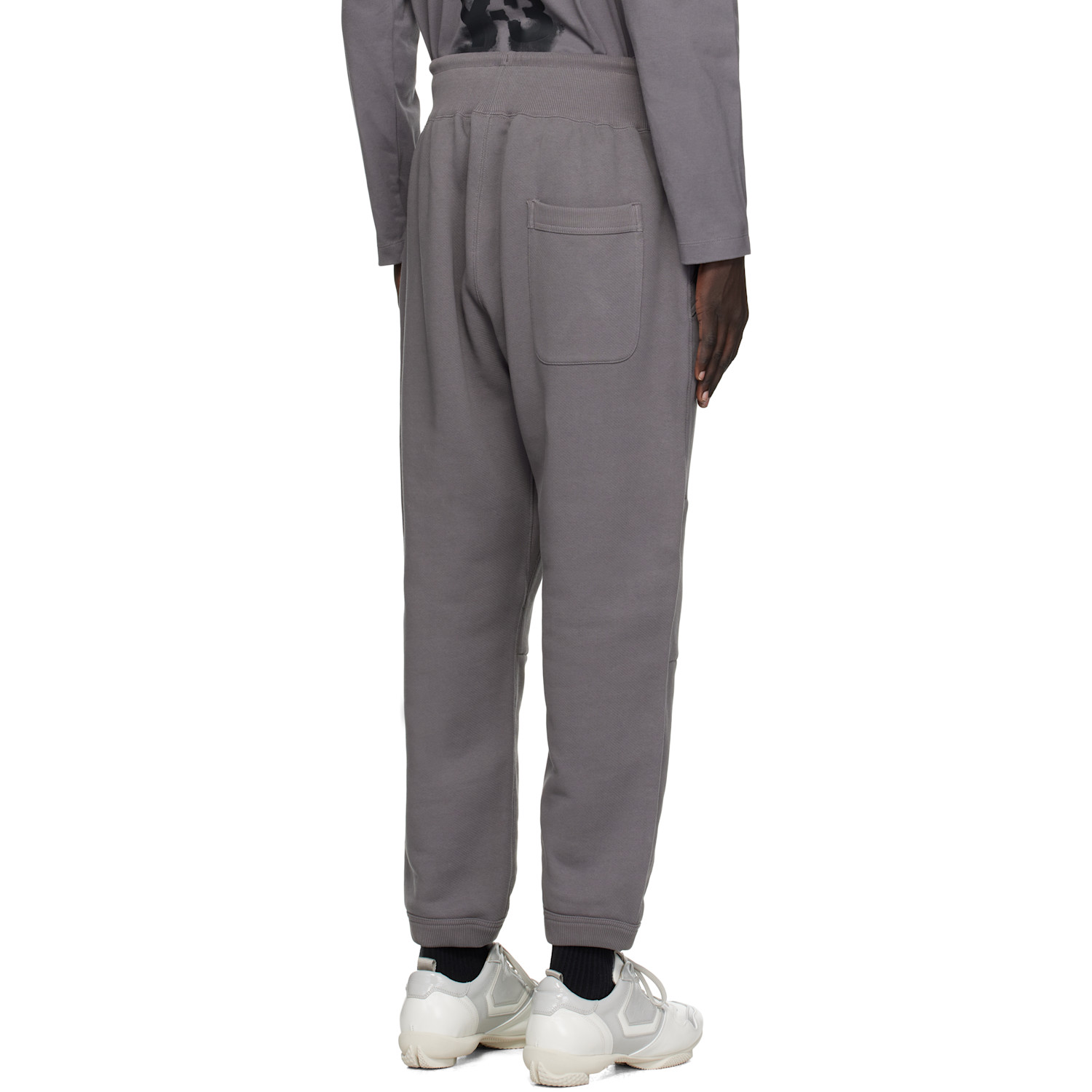  Y-3 Gray Cuffed Track Pants 