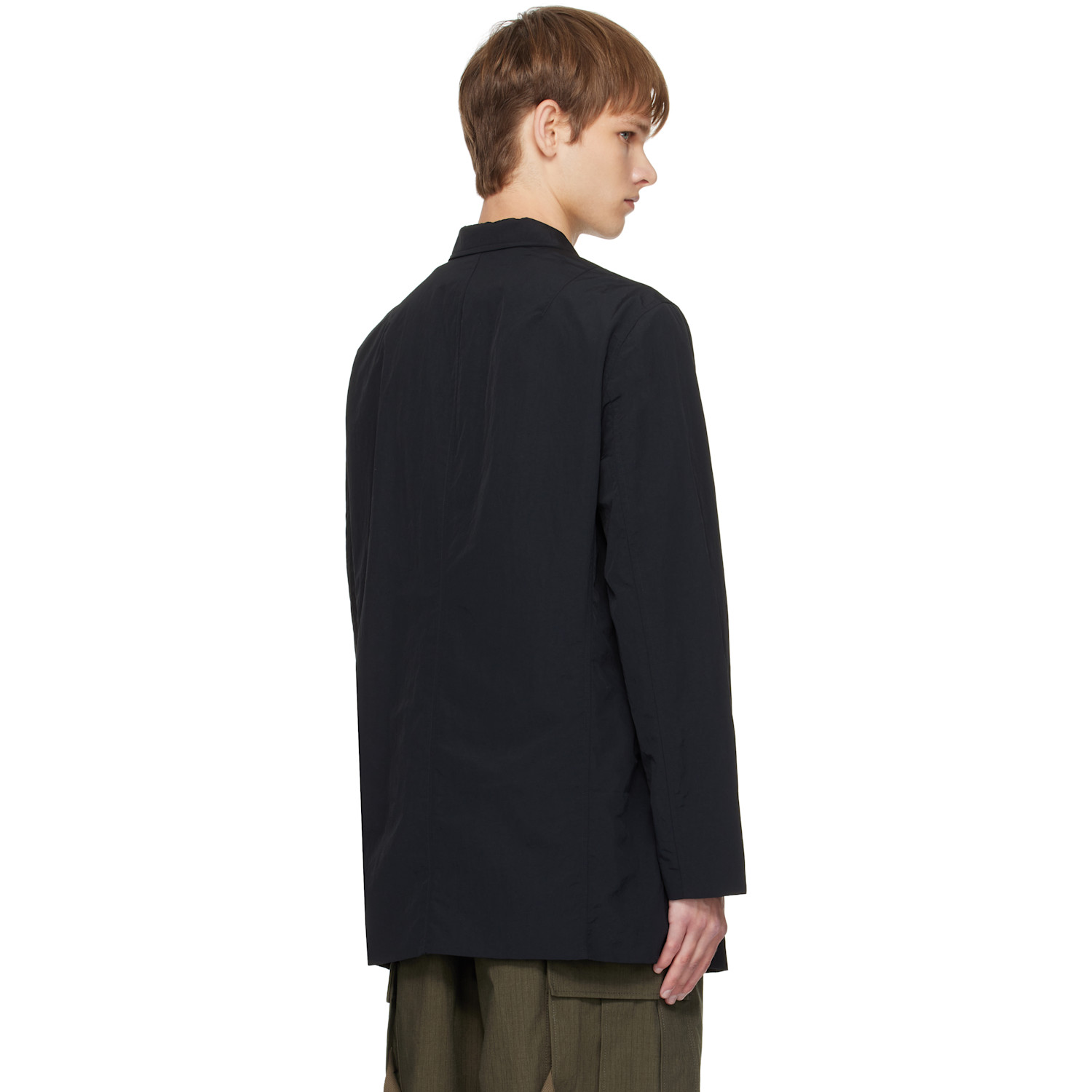  Y-3 Black 'y-3 Nylon' Blazer 