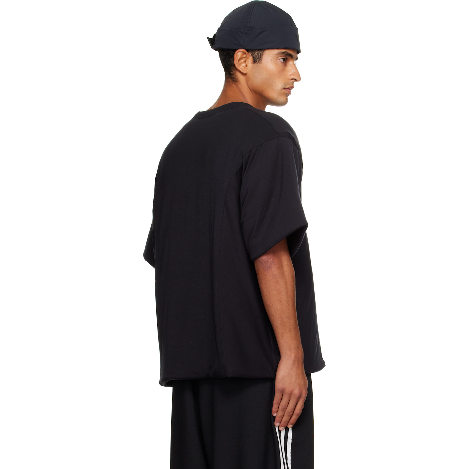  Y-3 Black Padded T-shirt 