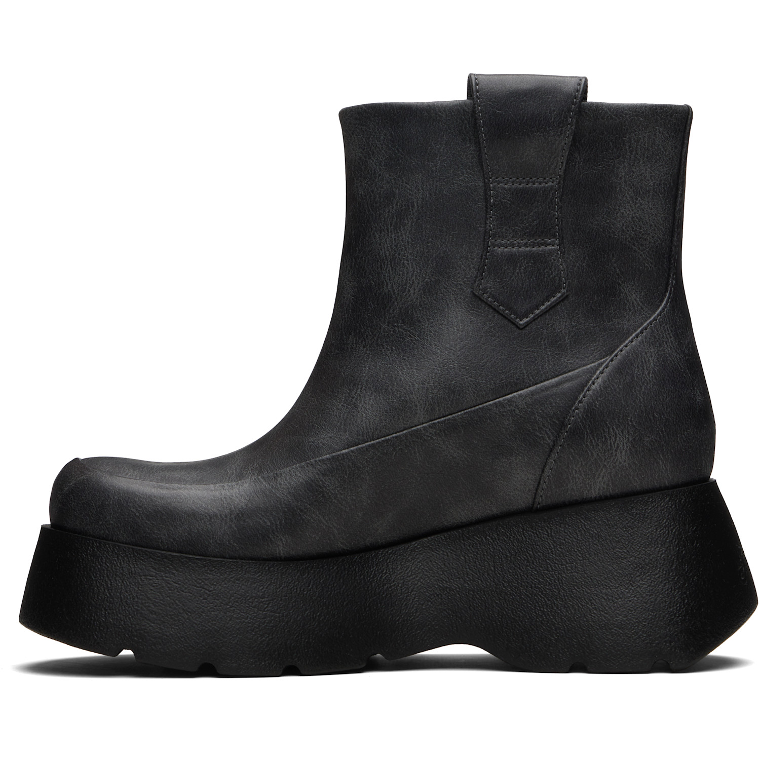  Ganni Gray Kat Low Boots 