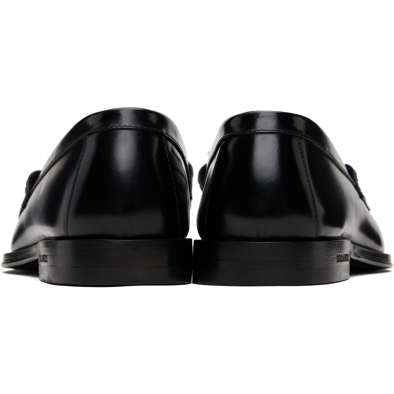  Dsquared2 Black Neoclassic Loafers 