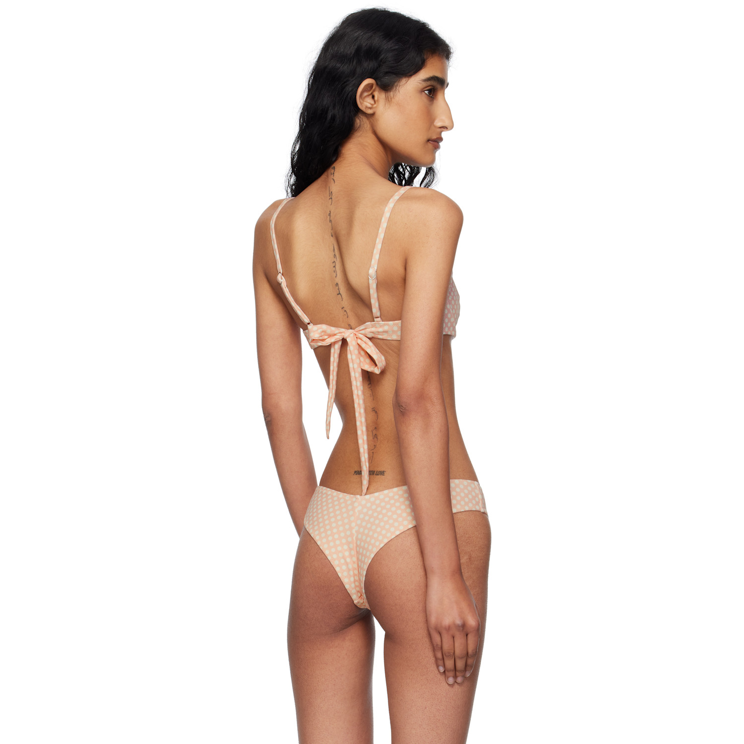  Fruity Booty Pink Carmen Bikini Top 