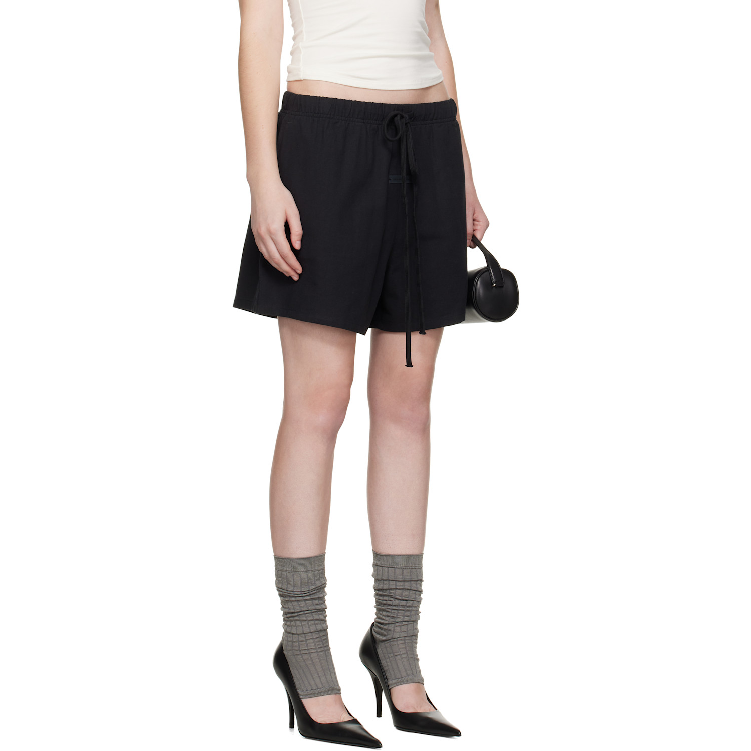  Fear Of God Essentials Black Soccer Shorts 