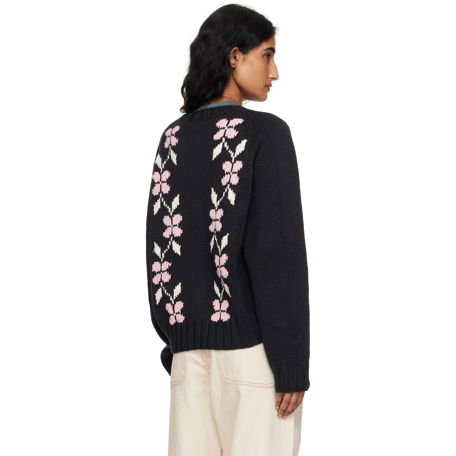  Ymc Ssense Exclusive Black Atomic Cardigan 