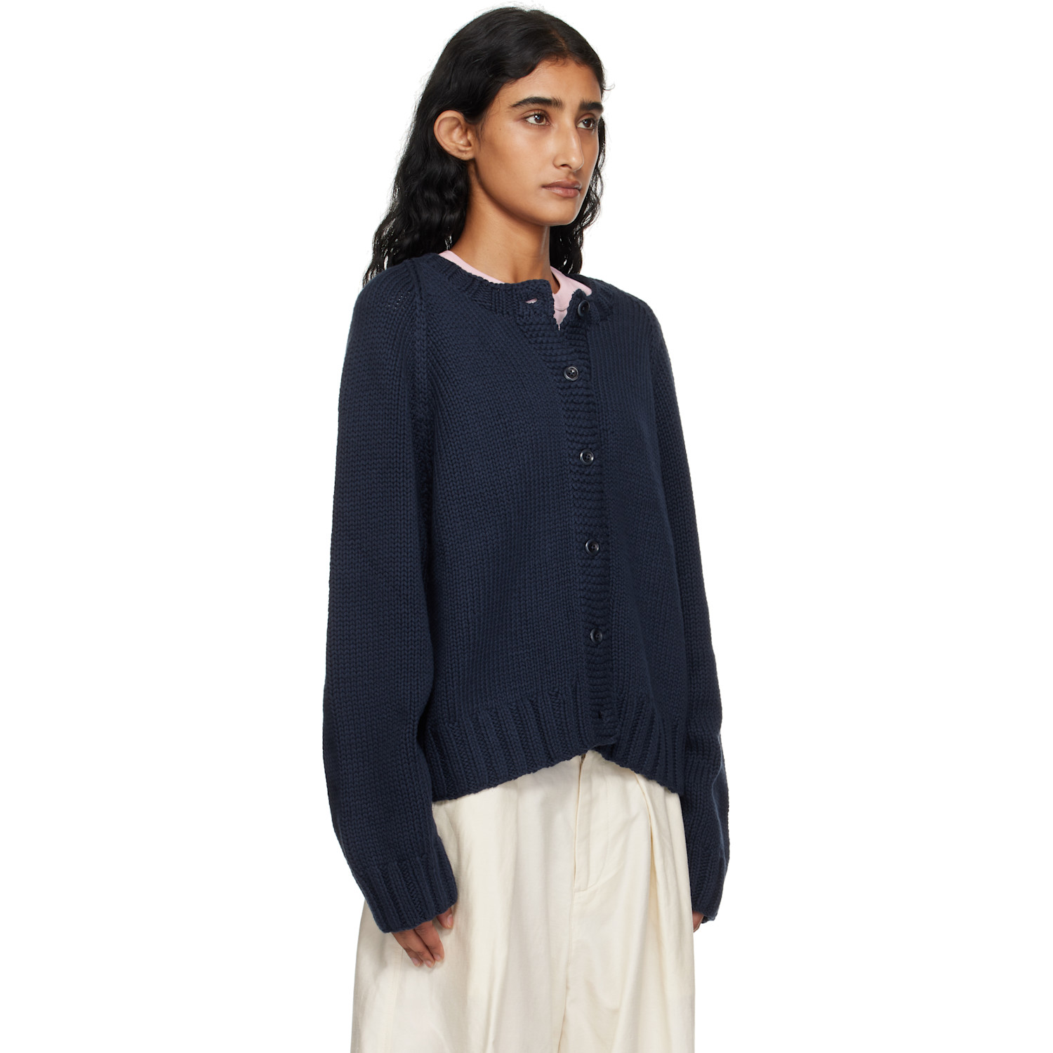  Ymc Ssense Exclusive Navy Atomic Cardigan 