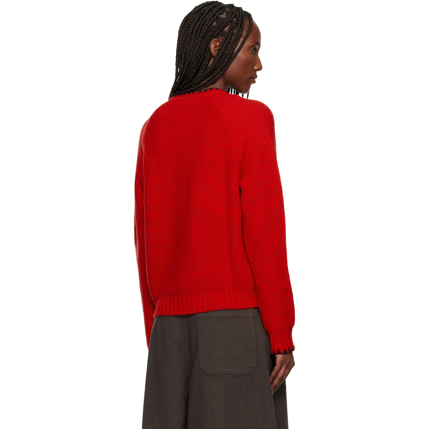  Ymc Red Lotus Cardigan 