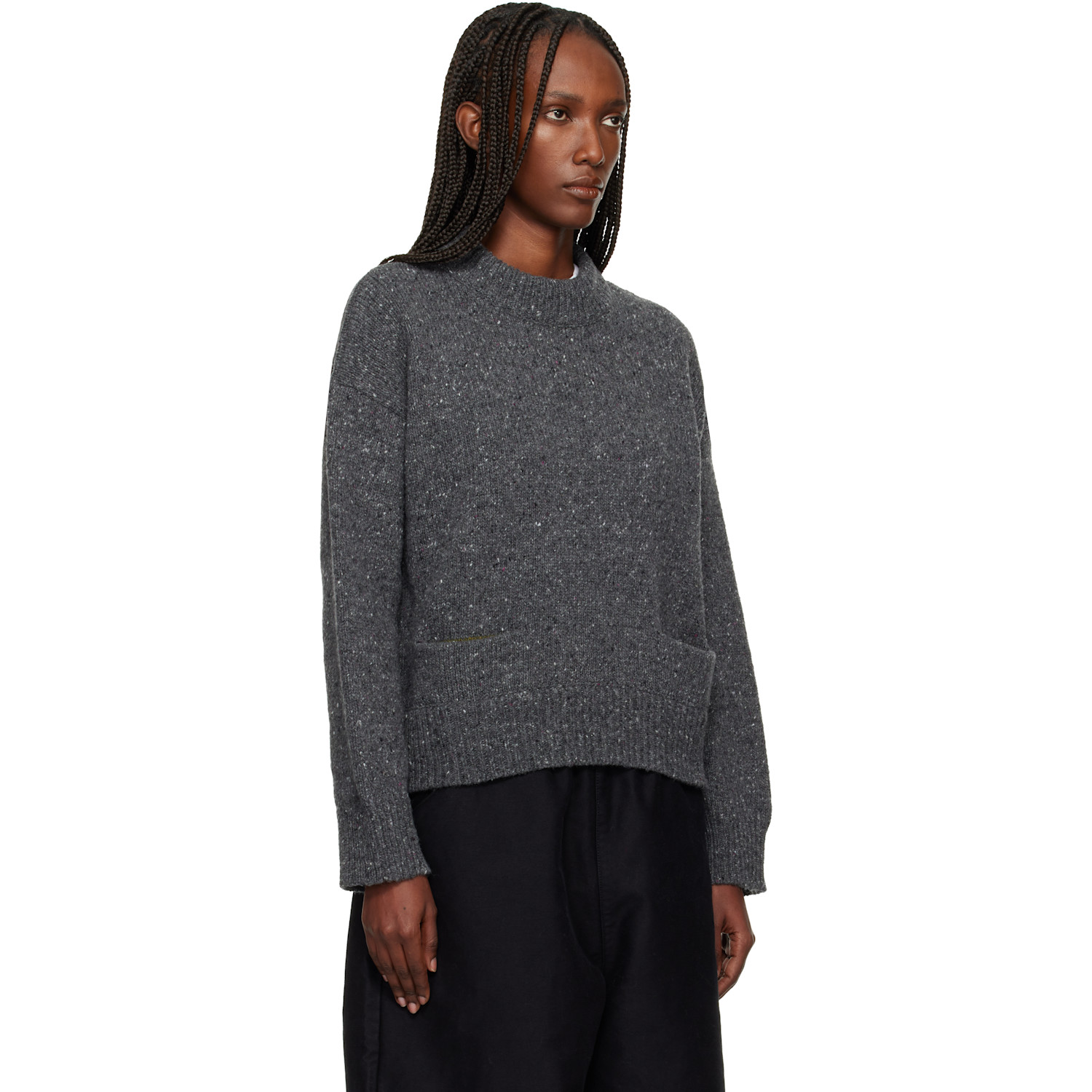  Ymc Gray Bonnie Sweater 