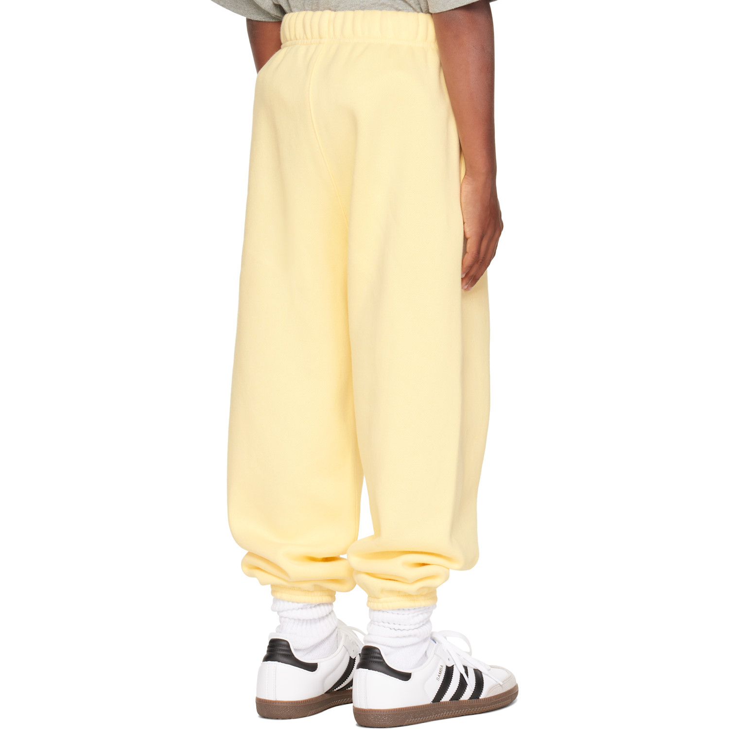  Fear Of God Essentials Kids Yellow Classic Fit Sweatpants 