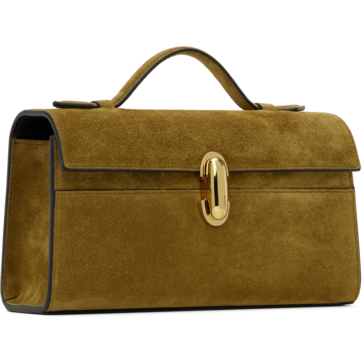  Savette Brown Symmetry Pochette Bag 