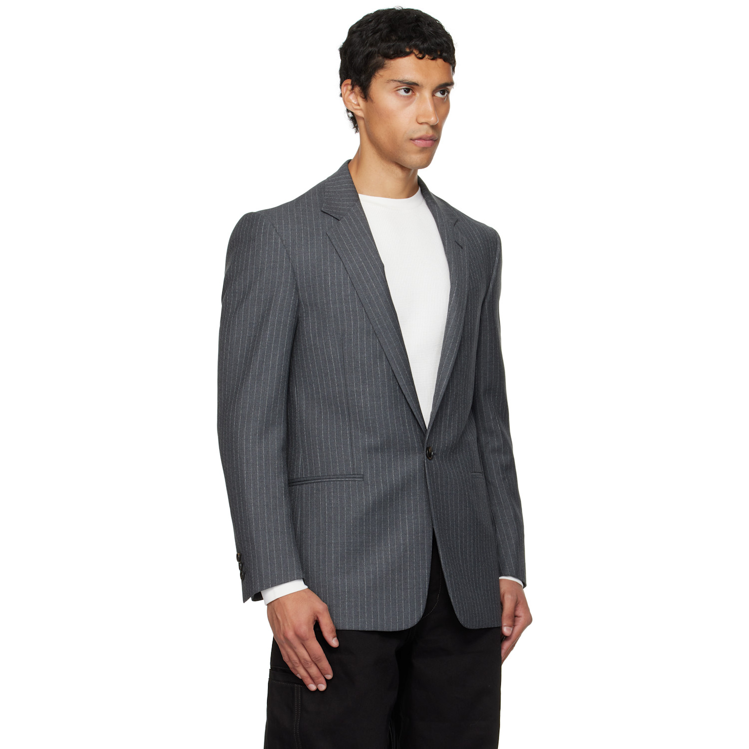  Carter Young Gray Elias Unstructured Blazer 