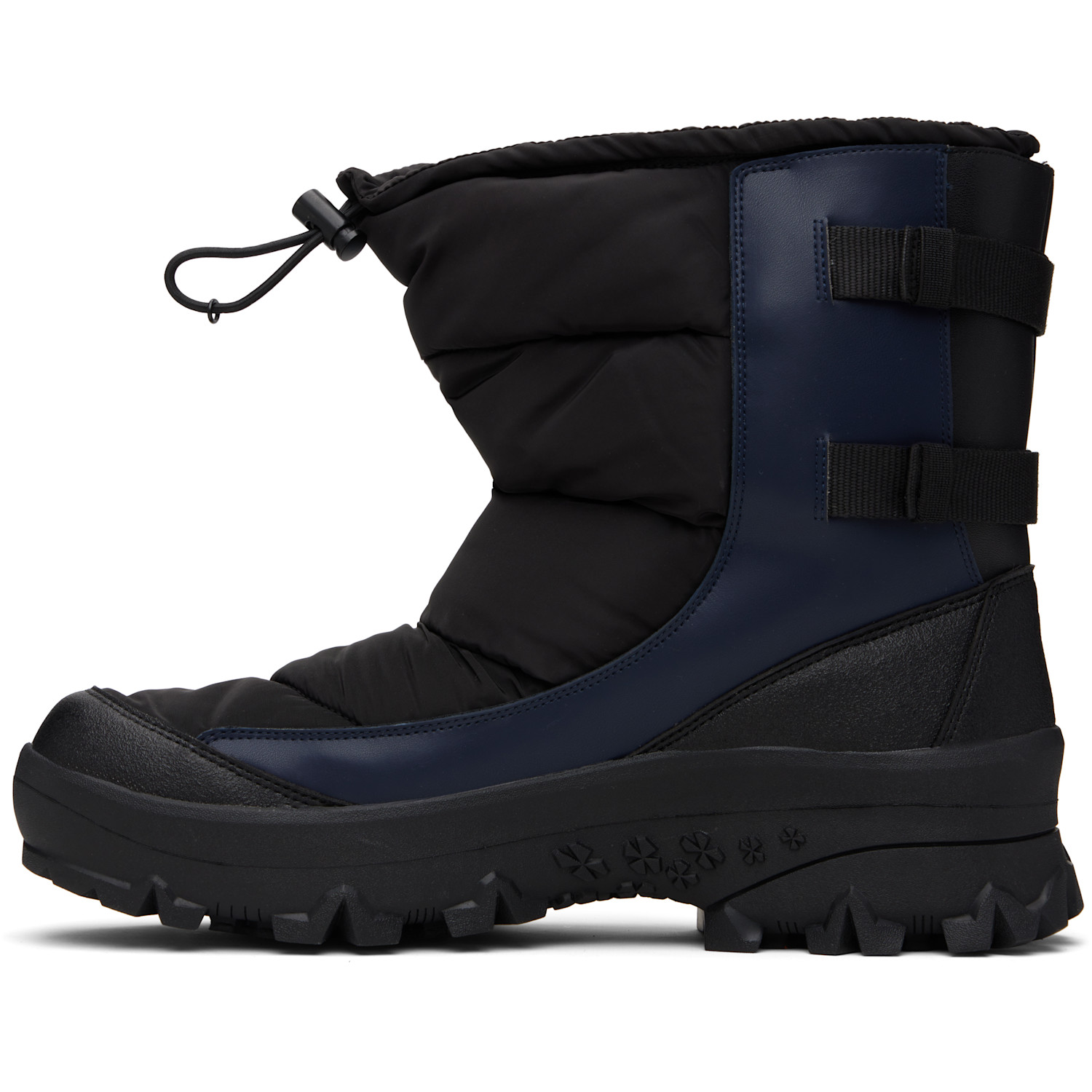  Untitlab® Black & Navy Un Sakura Boots 