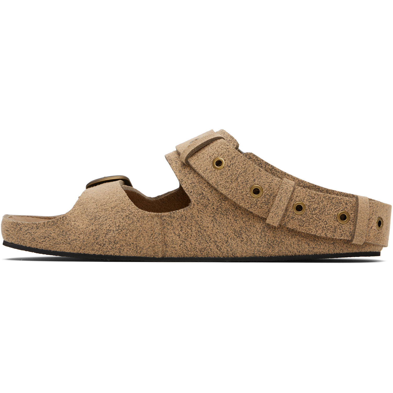  Untitlab® Beige Belts Clogs Sandals 