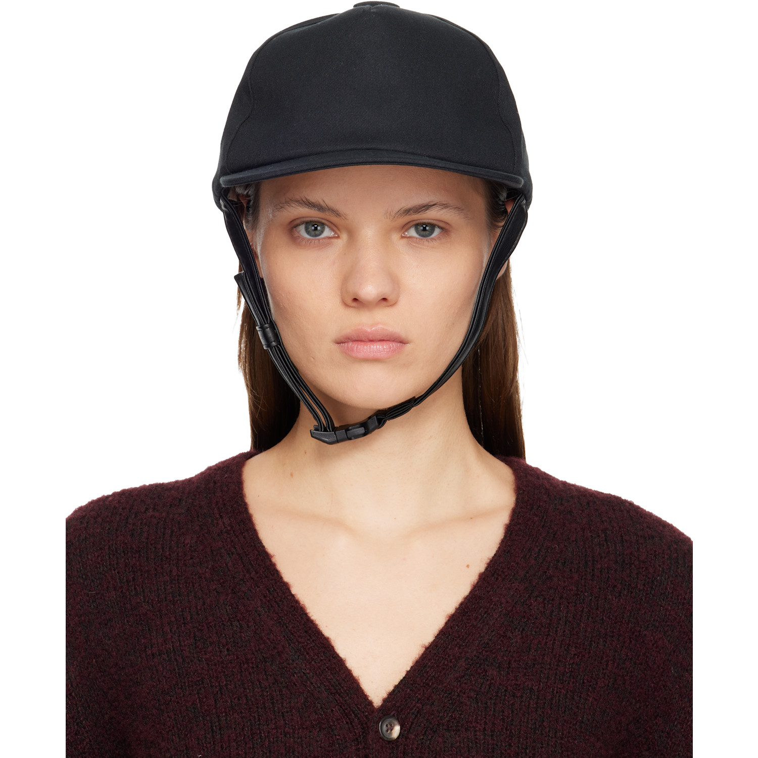 Maison Margiela Black Riding Cap