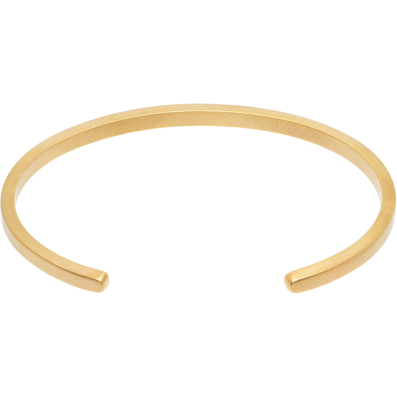  Maison Margiela Logo Cuff Bracelet 