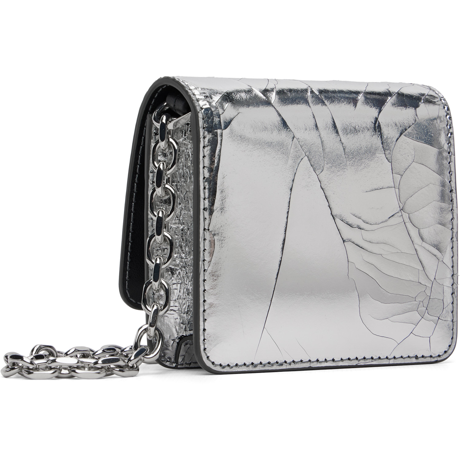  Maison Margiela Silver Chain Small Wallet 