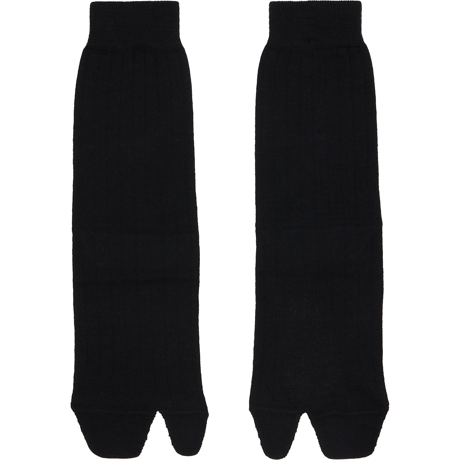 Maison Margiela Black Tabi Socks