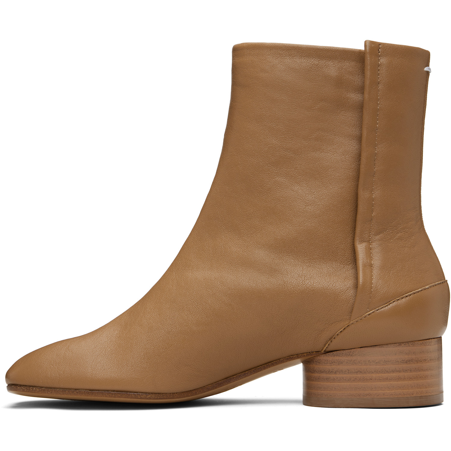  Maison Margiela Tan Tabi Ankle Boots 
