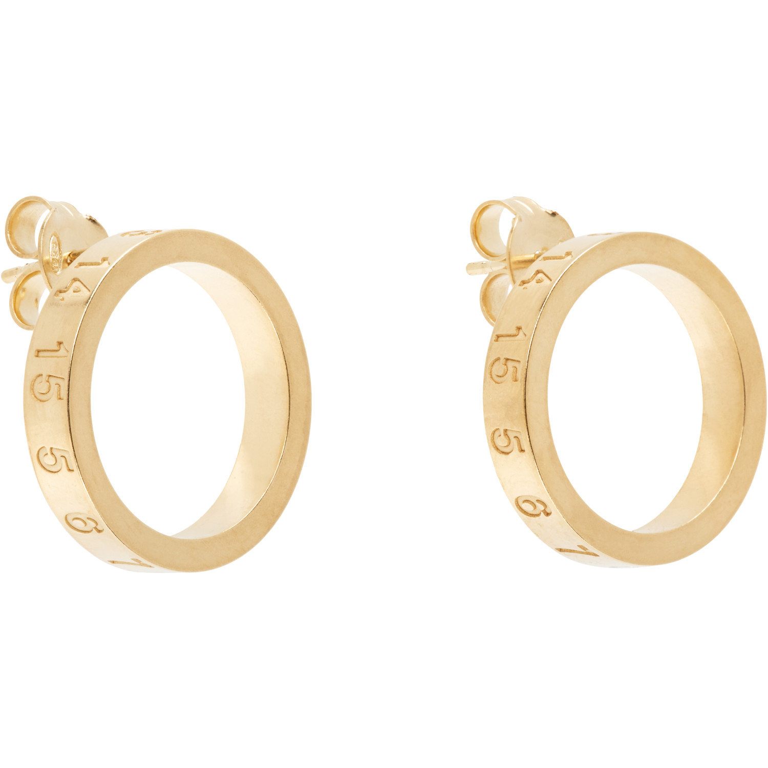  Maison Margiela Number Reference Earrings 
