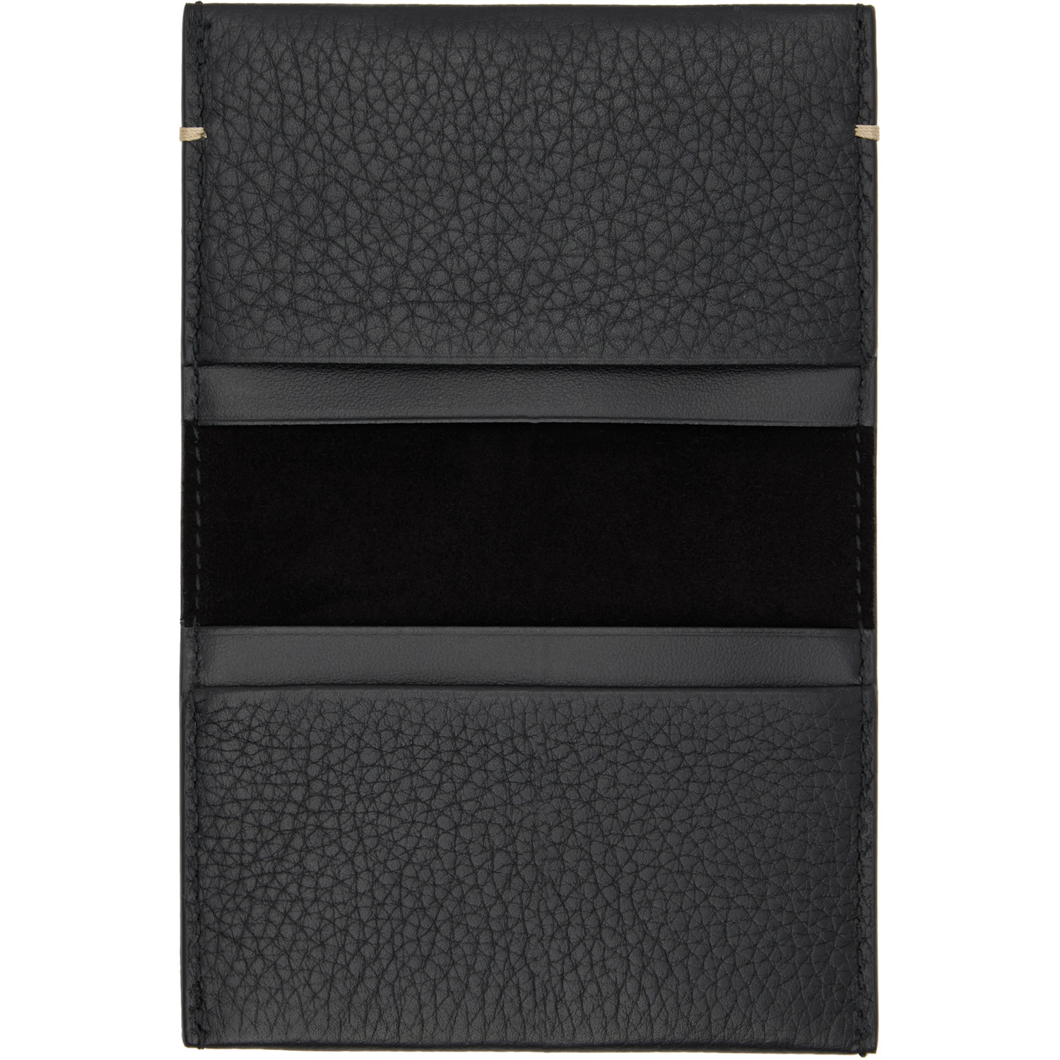  Maison Margiela Black Small Card Holder 