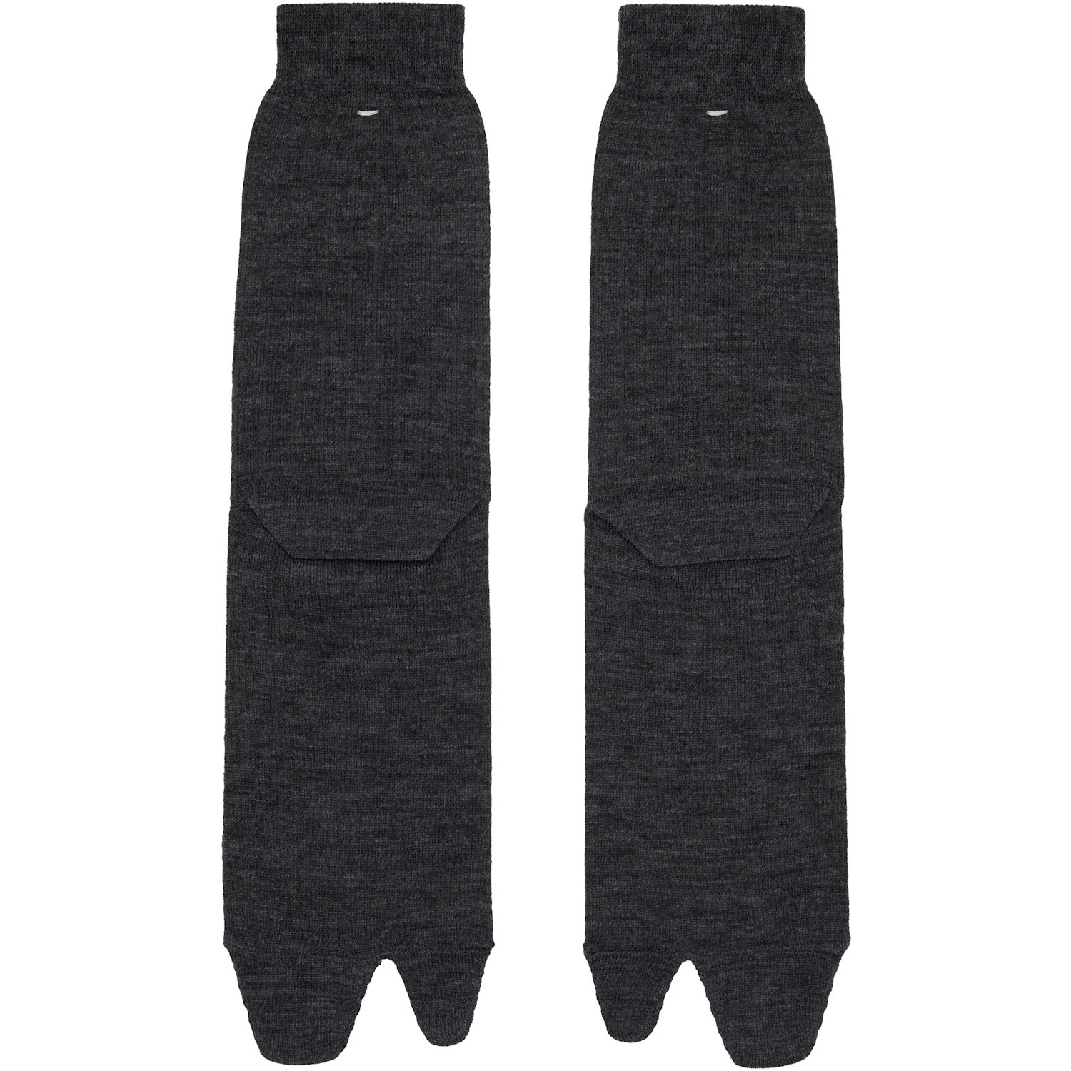  Maison Margiela Gray Bootleg Tabi Socks 