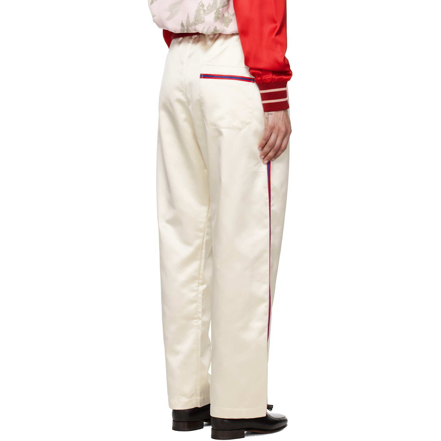  Bode Off-white Redtail Pajama Trousers 
