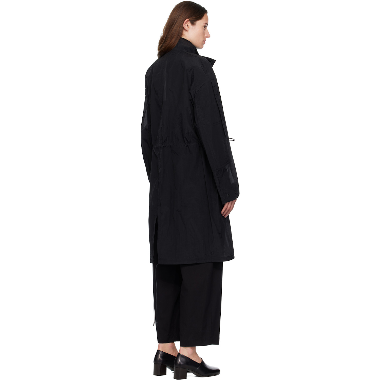  Moncler Genius Moncler X Ee72 Black Prapiroon Coat 